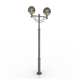 lamppost 3D Model Preview #58079c93