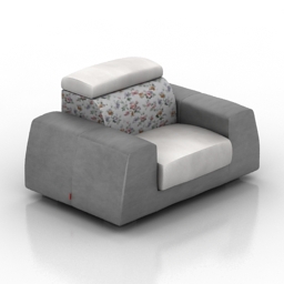 3D Armchair preview