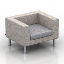 3D Armchair preview