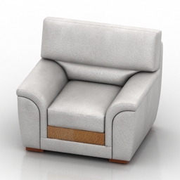 3D Armchair preview