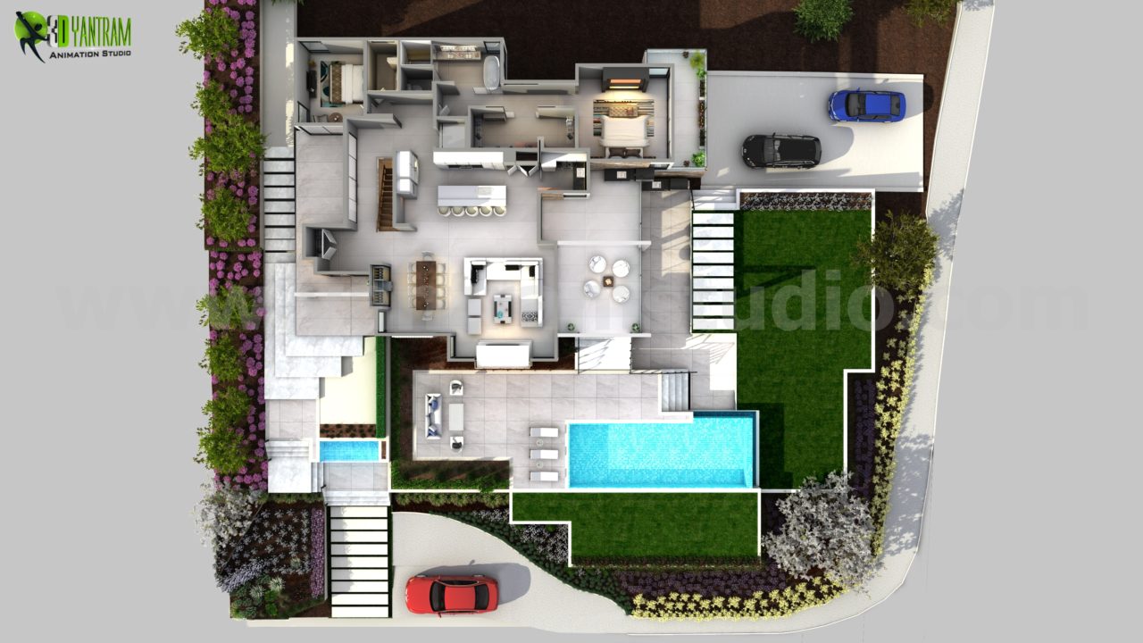 Architectural Home Design — Yantram Animation Studio (USA) — New York, United States