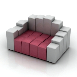 sofa 3 3D Model Preview #c1874bf4
