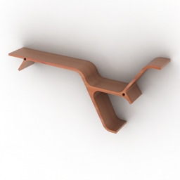 shelf sinspsi prodotti horm 3D Model Preview #694558b1