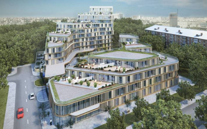 'Mosfilm' luxury residential complex, Moscow, Russia