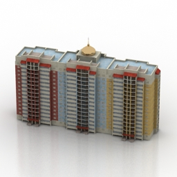 building 15th floor 3D Model Preview #ecd13c91