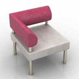 3D Armchair preview