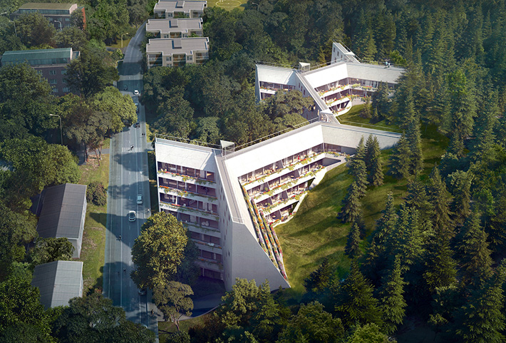 Grondalsvagen residential building, Stockholm, Sweden