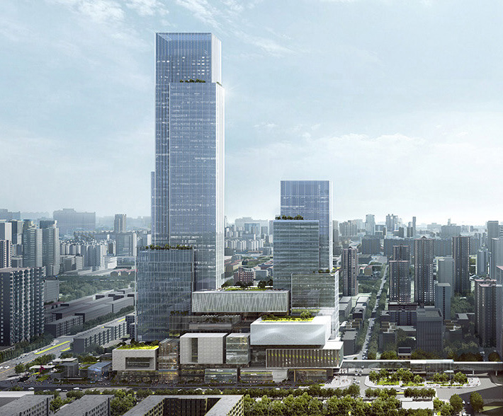 OCT Xi'an International Center, Xi'an, Shaanxi, China
