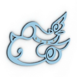decor bird 3D Model Preview #d34d6dd6