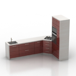 kitchen - 3D Model Preview #c353e492