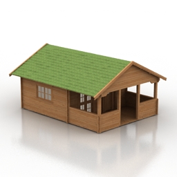 house garden 3D Model Preview #d41a509b