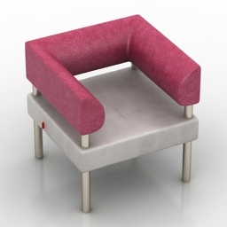 armchair 1 3D Model Preview #dc6ac926