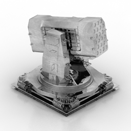 missile rim-116 rolling airframe missile 3D Model Preview #550d8eb2