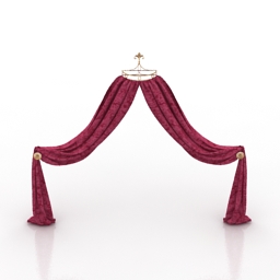 canopy giusti portos duchessa 3D Model Preview #064bd7e1