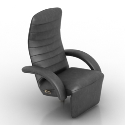 3D Armchair preview
