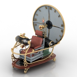 toy zeitmaschine neu 3D Model Preview #15c53671