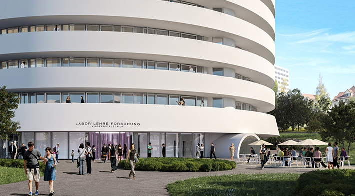 Children's Hospital by Herzog & de Meuron, Zurich, Switzerland