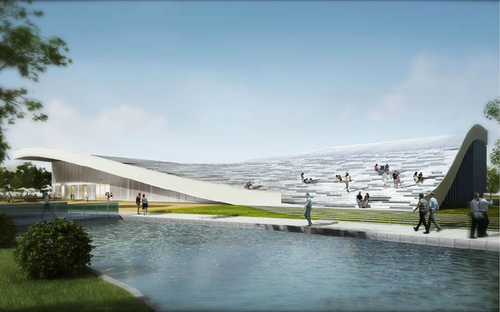 Beijing Green Visitor Center, Beijing, China