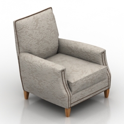 3D Armchair preview