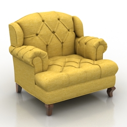 armchair mr smith 3D Model Preview #4f3aad3c