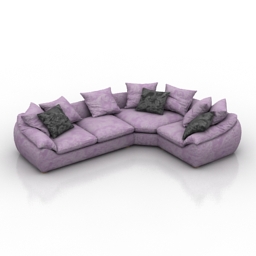 3D Sofa preview