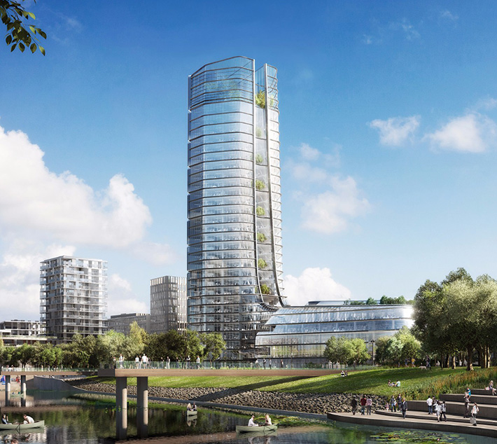 MOL Campus by Foster + Partners, Budapest, Hungary