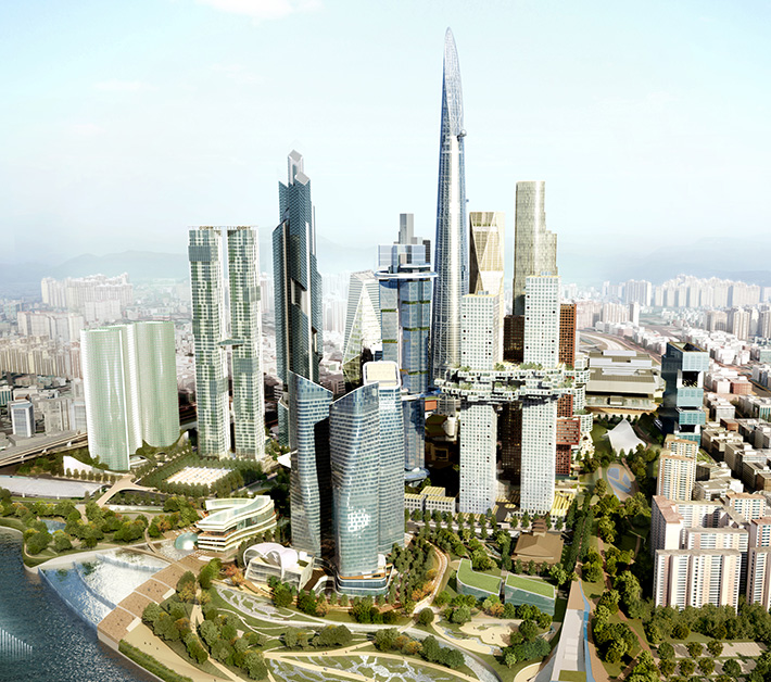 Archipelago 21 by Studio Libeskind, Seoul, South Korea