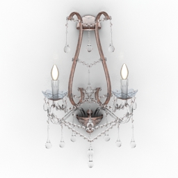 3D Sconce preview