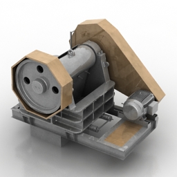 3D Jaw crusher preview