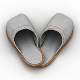 slippers 3D Model Preview #2f0dc25a