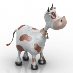toy cow 3D Model Preview #c2cbf342