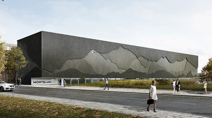 Montblanc Haus museum, Hamburg, Germany