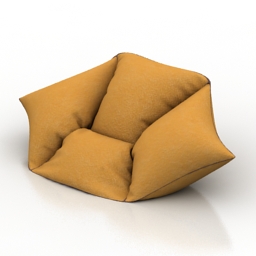 3D Armchair preview