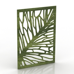 panel decor 3D Model Preview #305634b3