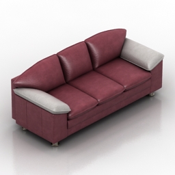 sofa 3 3D Model Preview #9b18872a