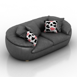 sofa 2 3D Model Preview #51a43087