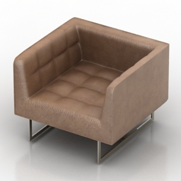 3D Armchair preview