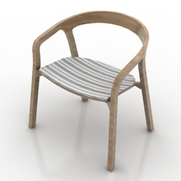 3D Armchair preview