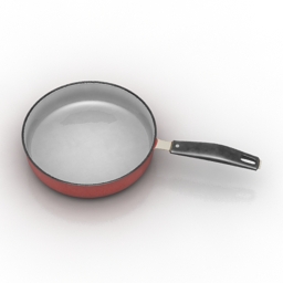 fry pan 3D Model Preview #aaf5b6b1