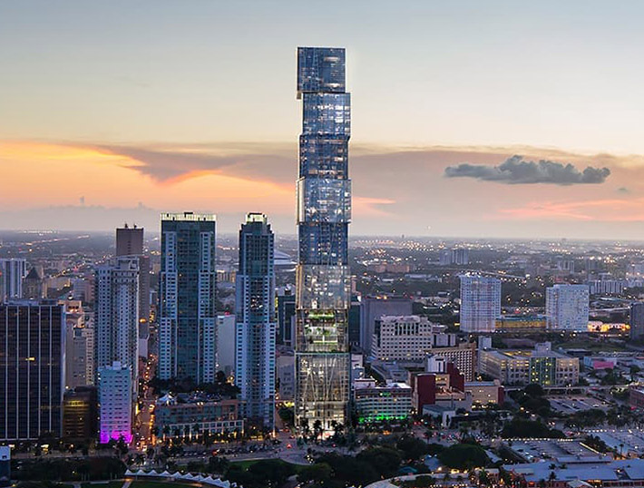 300 Biscayne residential tower, Miami, USA