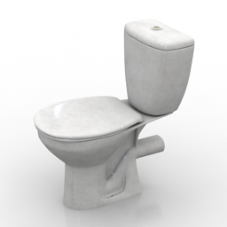 3D Lavatory pan preview