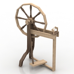 3D Spinning wheel preview