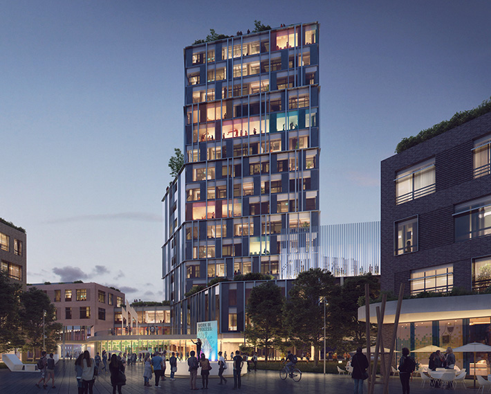 VIA University College and Innovation House, Horsens, Denmark
