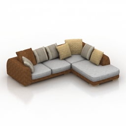 3D Sofa preview