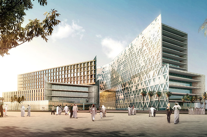 Kuwait Cancer Center by NBBJ, Kuwait City, Kuwait