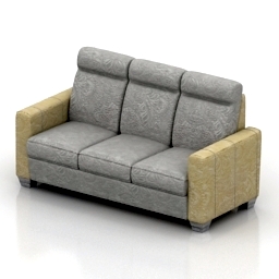 sofa 2 3D Model Preview #722db2c9