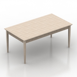 3D Table preview
