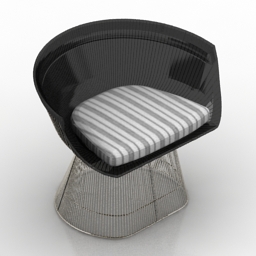 3D Armchair preview