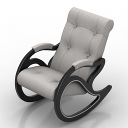 rocking chair 3D Model Preview #f86d5e0a