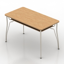 table 3D Model Preview #e3824f78